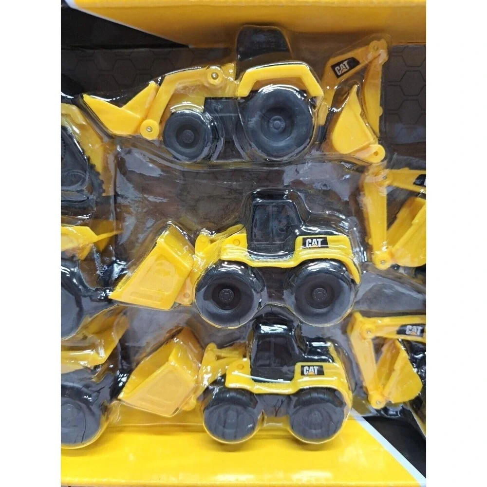 Cat Little Machines Construction Vehicle Toy Set For Kids Ages 3+